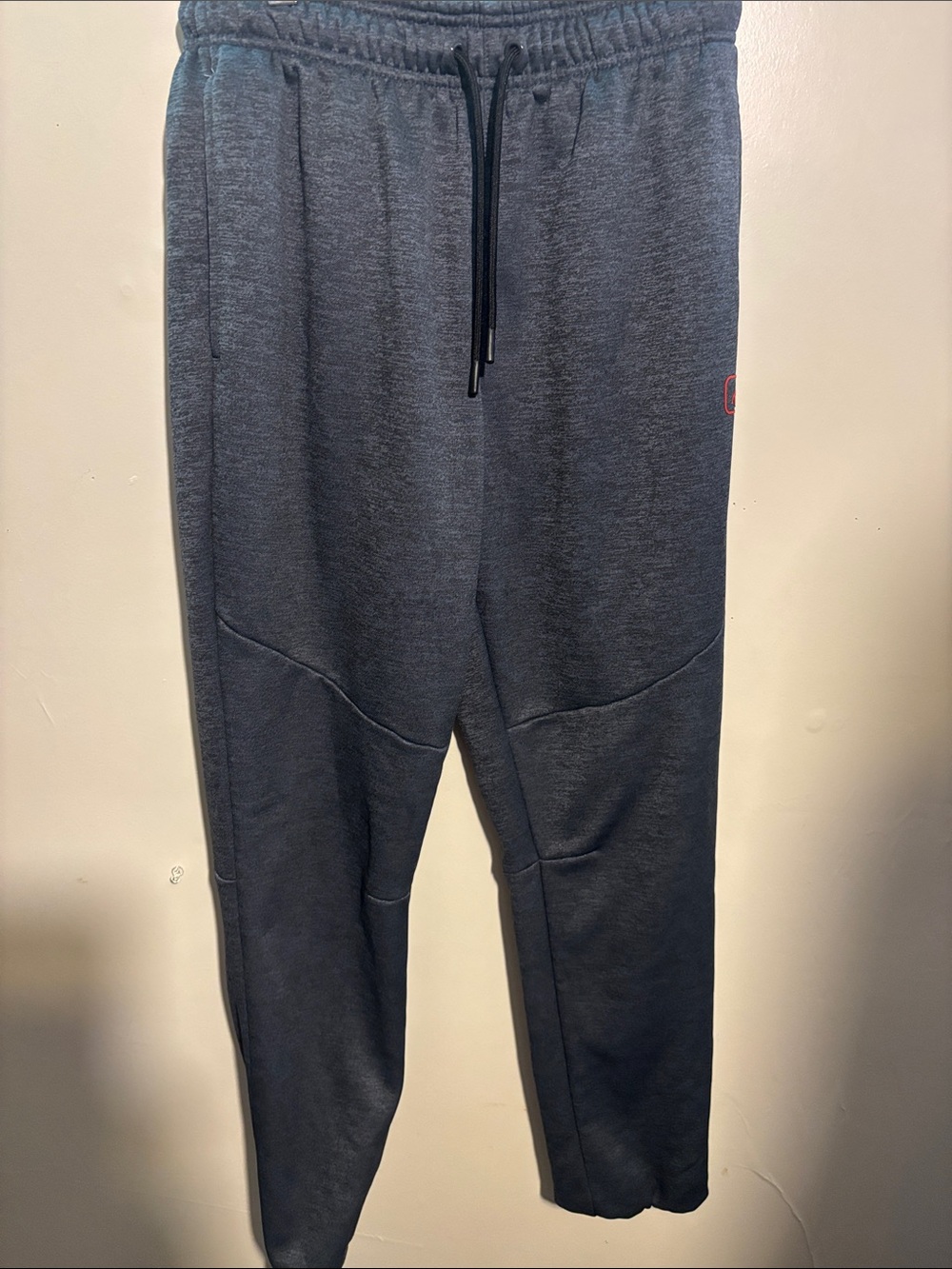 And1 Men's Charcoal Gray Jogger Sweatpants with Drawstring